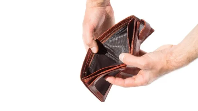 empty wallet